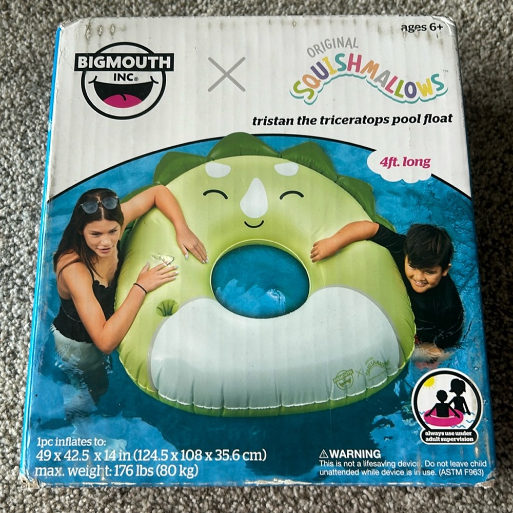 Squishmallow Pool Float Tristan